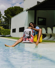 SPONGEBOB STENCIL WALL DLXR BACKPACK