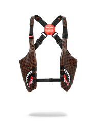 SIDE SHARKS IN PARIS SHOULDER PACK