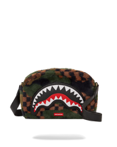 BIG SKY FUR SHARK MESSENGER BRICK BAG