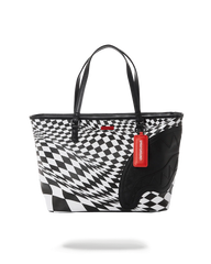 TRIPPY CHECK TOTE