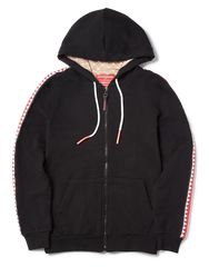 SHARKTRACK TIGER MONEY ZIPUP HOODIE (BLACK)