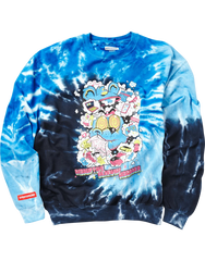 DISRUPTIVE BEHAVIOR DISORDER CREW ROYAL BLUE TIE DYE