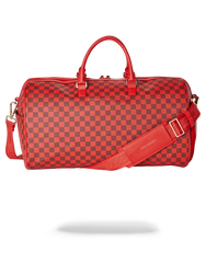 SHARKS IN PARIS DUFFLE (RED CHECKERED EDITION)