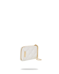 RIVIERA LE BLANC GOLD CHAIN SHARK WALLET