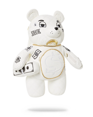 RIVIERA LE BLANC GOLD CHAIN MONEYBEAR TEDDYBEAR BACKPACK