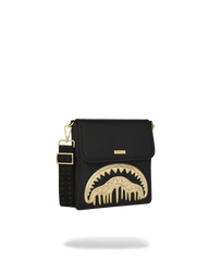 GOLDHEART SHARK DRIP MESSENGER SLING