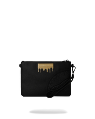 GOLD BRICK DRIP CROSSOVER CLUTCH