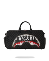 WHAT THE BEEP' SHARK DUFFLE