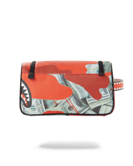 MONEY CAMO (RED) TOILETRY BAG