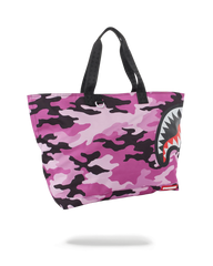 SPLIT CAMO BEACH TOTE