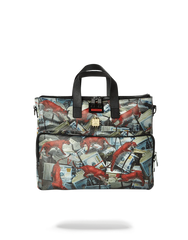RED LEOPARD MONEY TRAVEL CASE