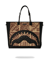 A.I. PALM MIRAGE SHARK LUXE BEACH TOTE