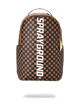 3D MOLDED RUBBER CHECKERED LOGO