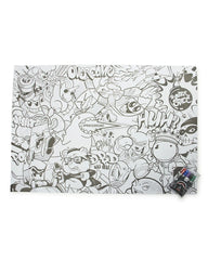 SPRAYGROUND HUGE COLORING POSTER 39"x27" & MARKERS INCLUDED