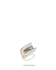 RIVIERA LE BLANC GOLD CHAIN SHARK WALLET