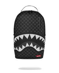REVERSE MODE - PURPLE VELOUR TO BLACK CHECK BACKPACK