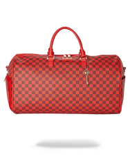 SHARKS IN PARIS DUFFLE (RED CHECKERED EDITION)