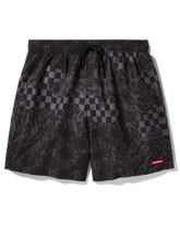 3AM CHECK SWIM SHORTS