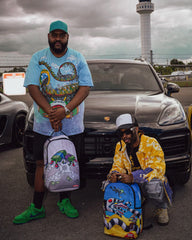 MONEY BOYS I MAKE MONEY WHILE I SLEEP KNAPSACK (DLXR)