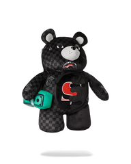 SPEED SHARK SIDE SWIPE MONEYBEAR TEDDY BEAR BACKPACK