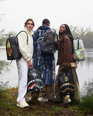 FOUNDATION DAYS FUR COAT SHARK BACKPACK