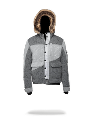 JAPAN STRIPE KNIT CHOPPER JACKET