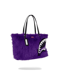 FURZILLA SHARK (PURP) TOTE