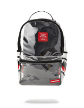 20/20 VISION DOUBLE CARGO SIDE SHARK CLEAR BACKPACK