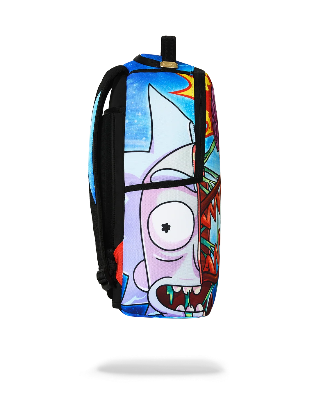 RICK AND MORTY SPLIT RICK HEAD GUTS BACKPACK