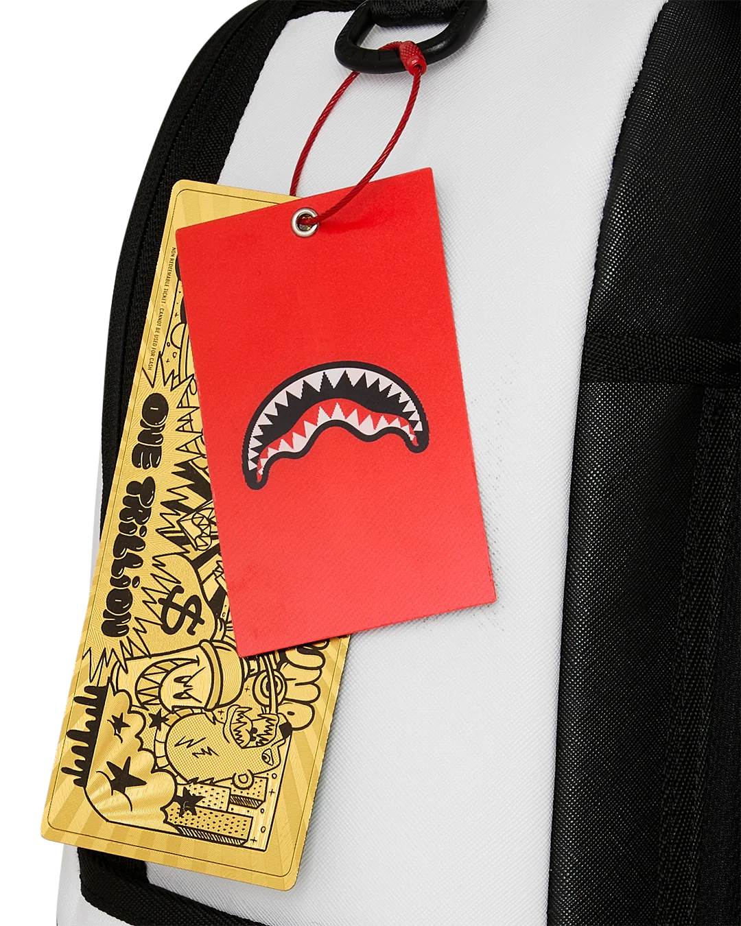SHARK CENTRAL BUBBLE SHARK (WHT) BACKPACK