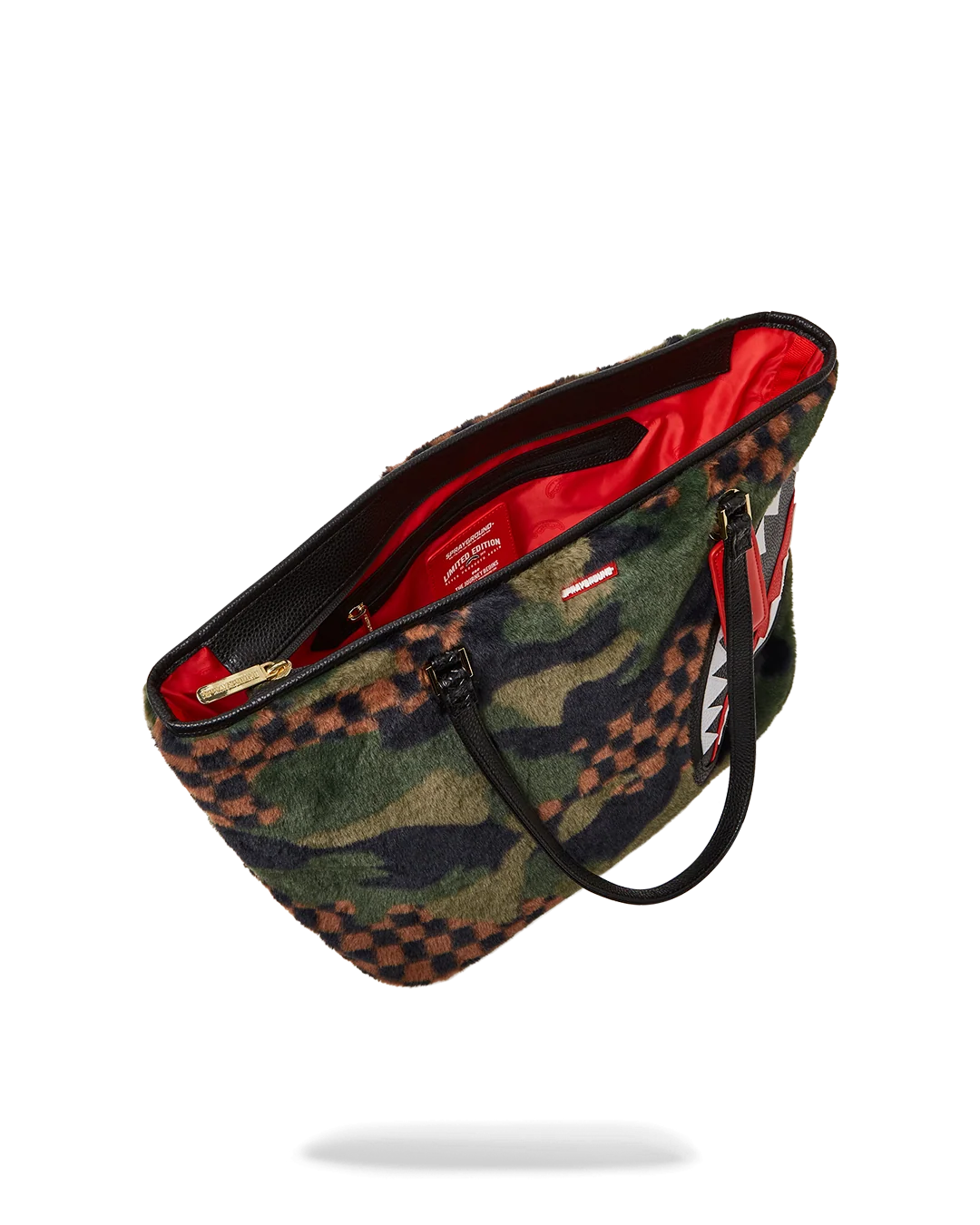 BIG SKY FUR SHARK TOTE