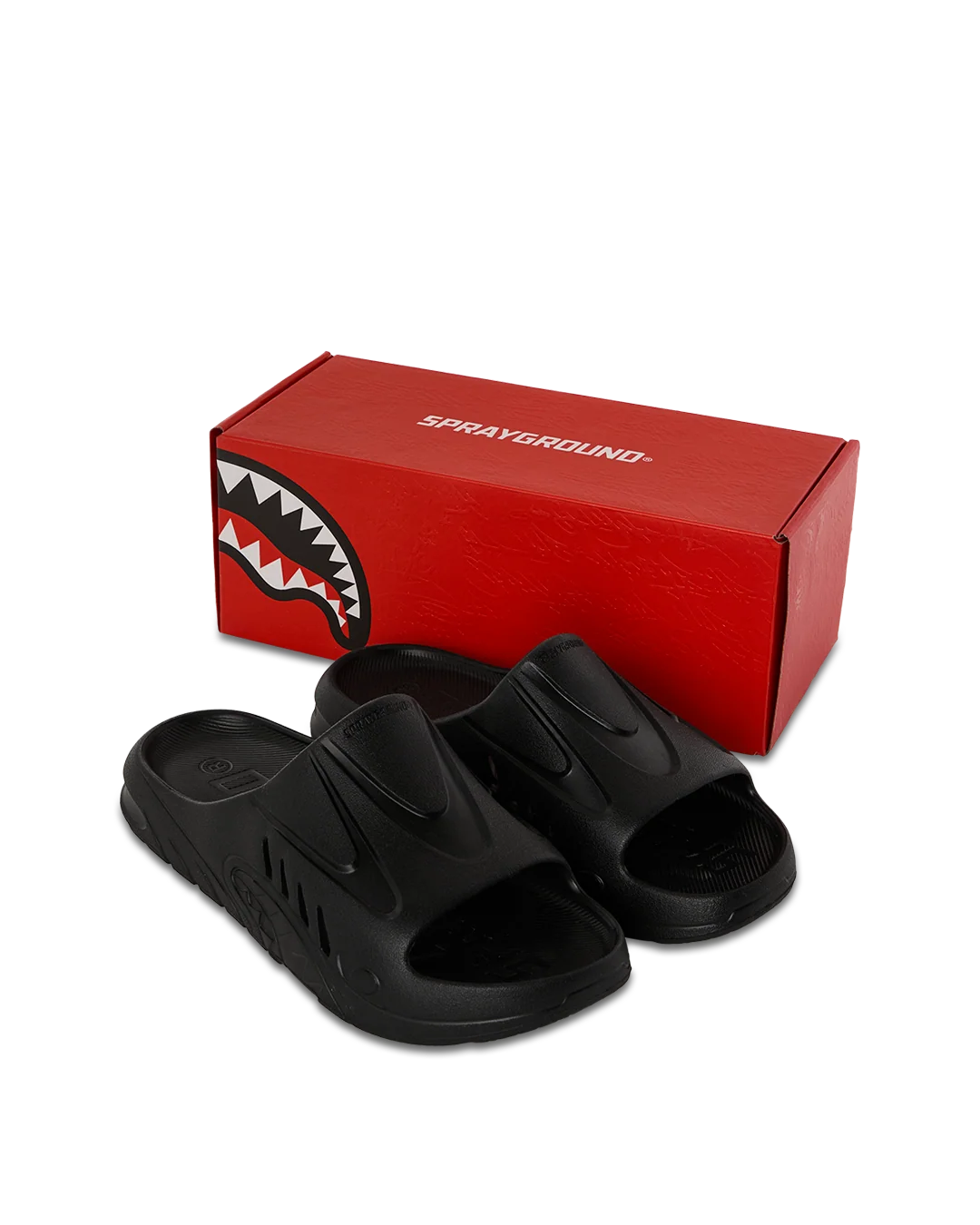 SHARK SLIDE (BLK)