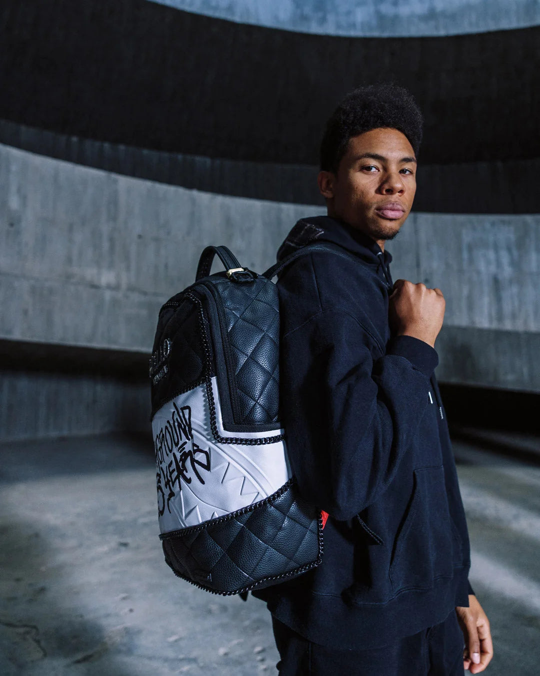 HELLO MY NAME IS 15 YEARS QUILTED BACKPACK (SUPER RARE)