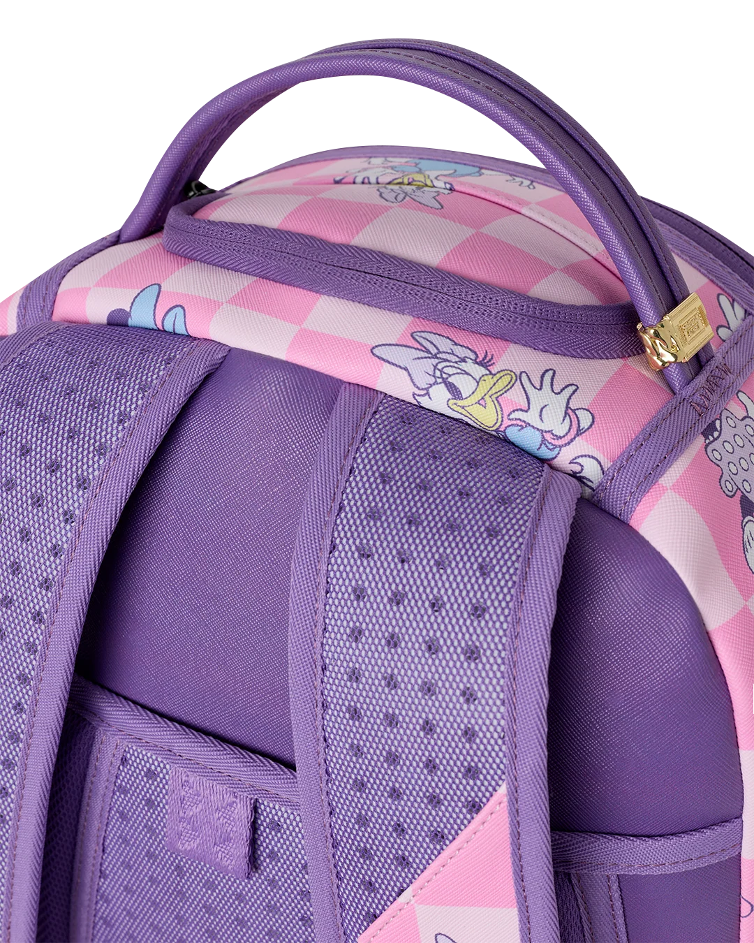 DISNEY MINNIE DAISY CHECK BACKPACK