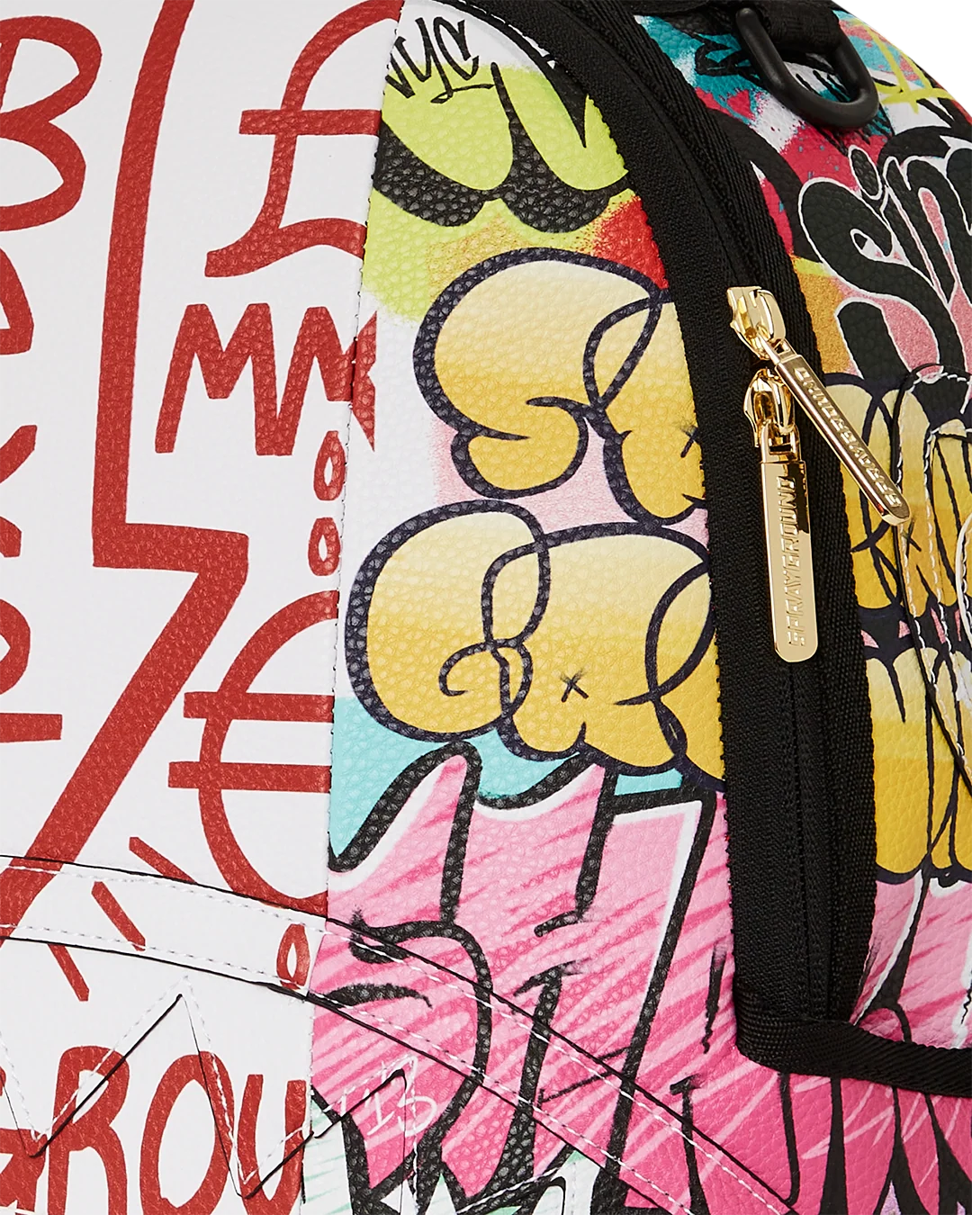 TRI-SPLIT GRAFFITI BACKPACK (DLXV)