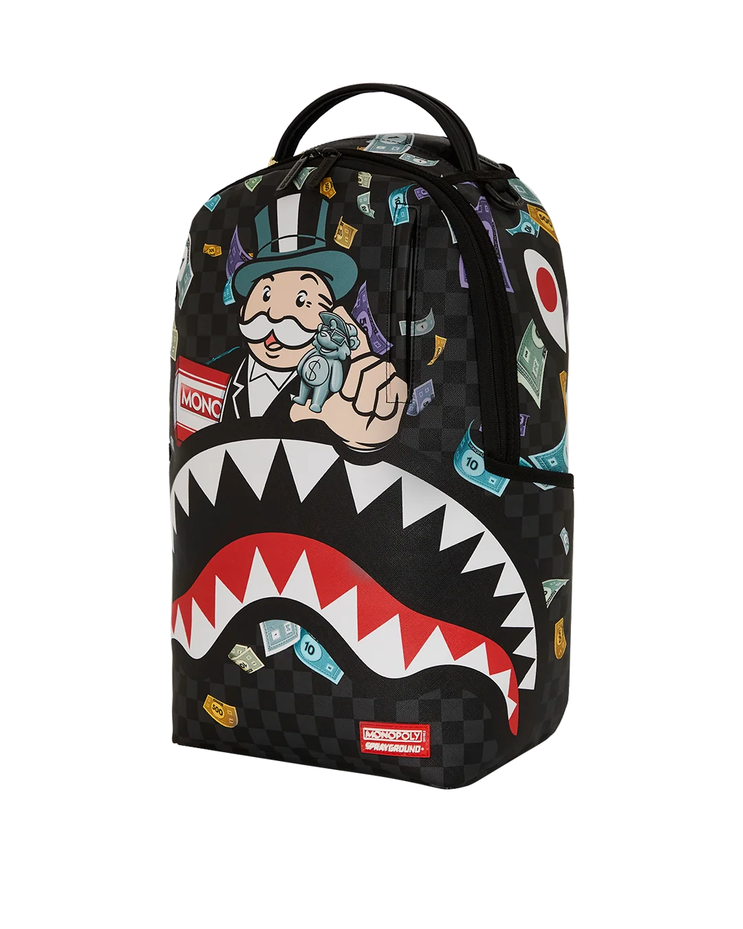 MONOPOLY SHARK RICH BACKPACK