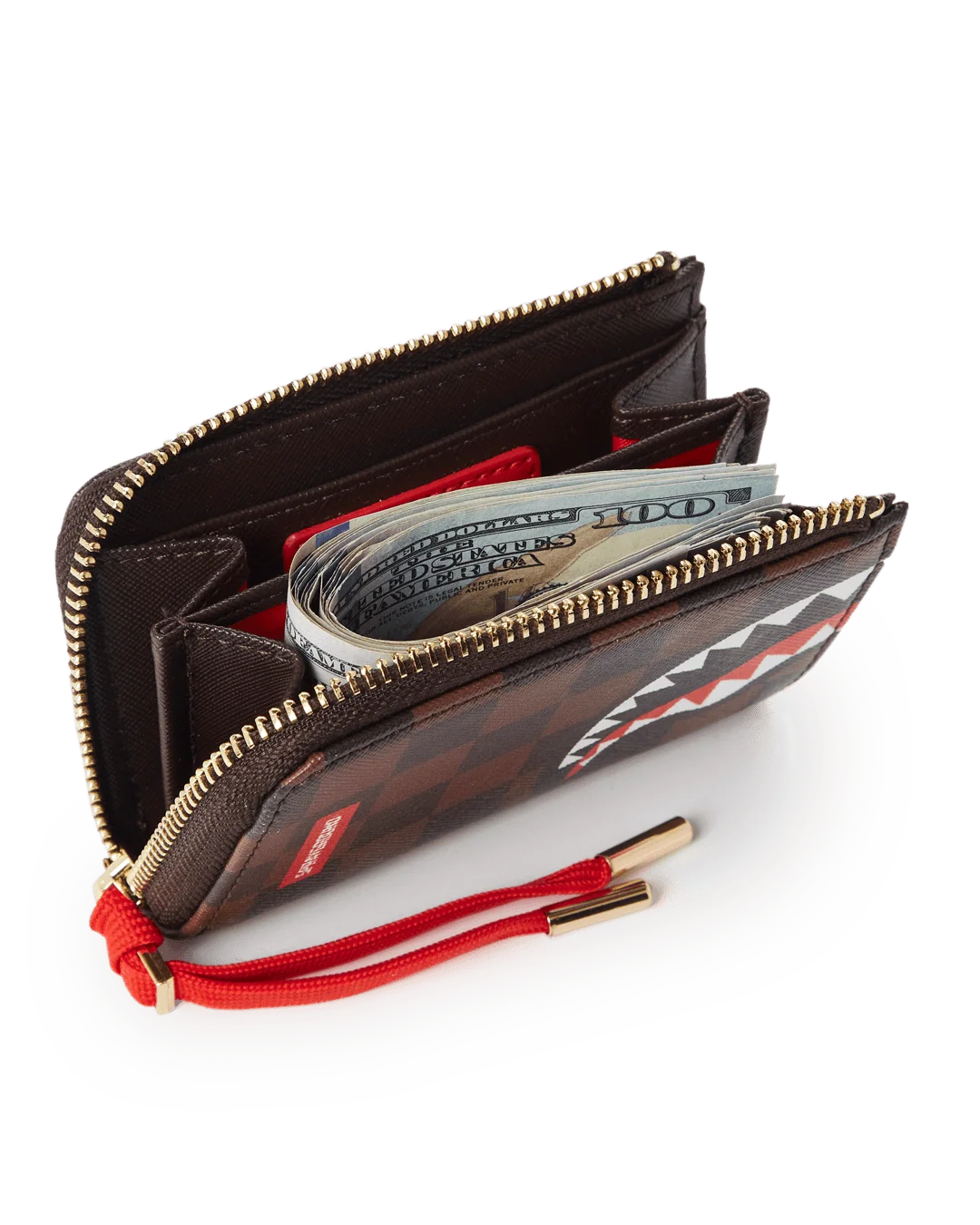 CHECKS IN CAMOFLAUGE WALLET