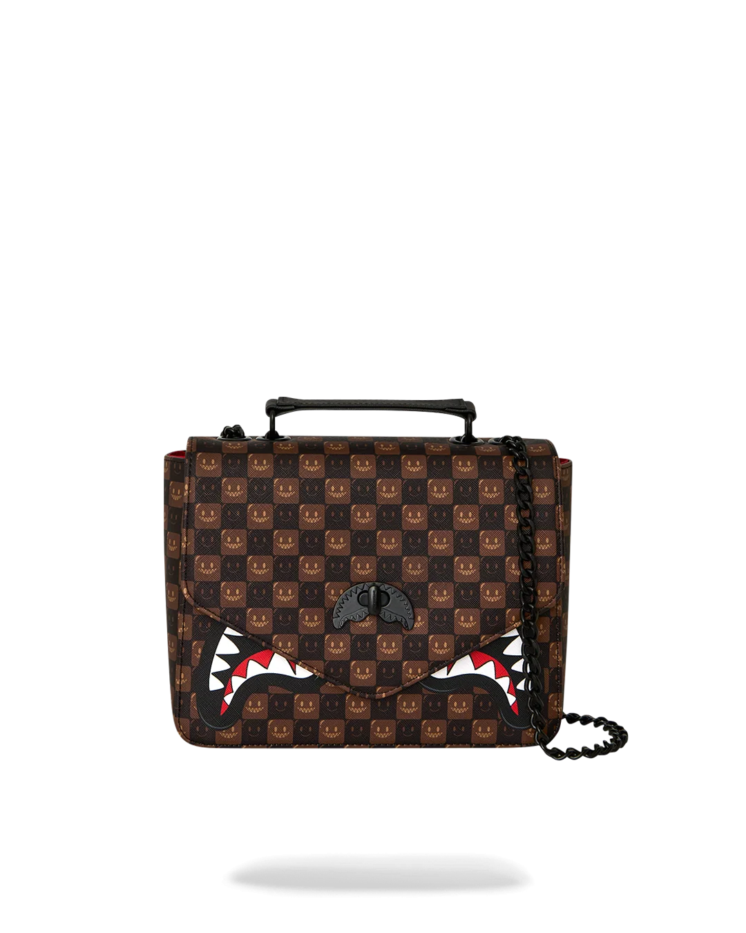 SHARKS IN PARIS GRIN & GRIND HANDBAG