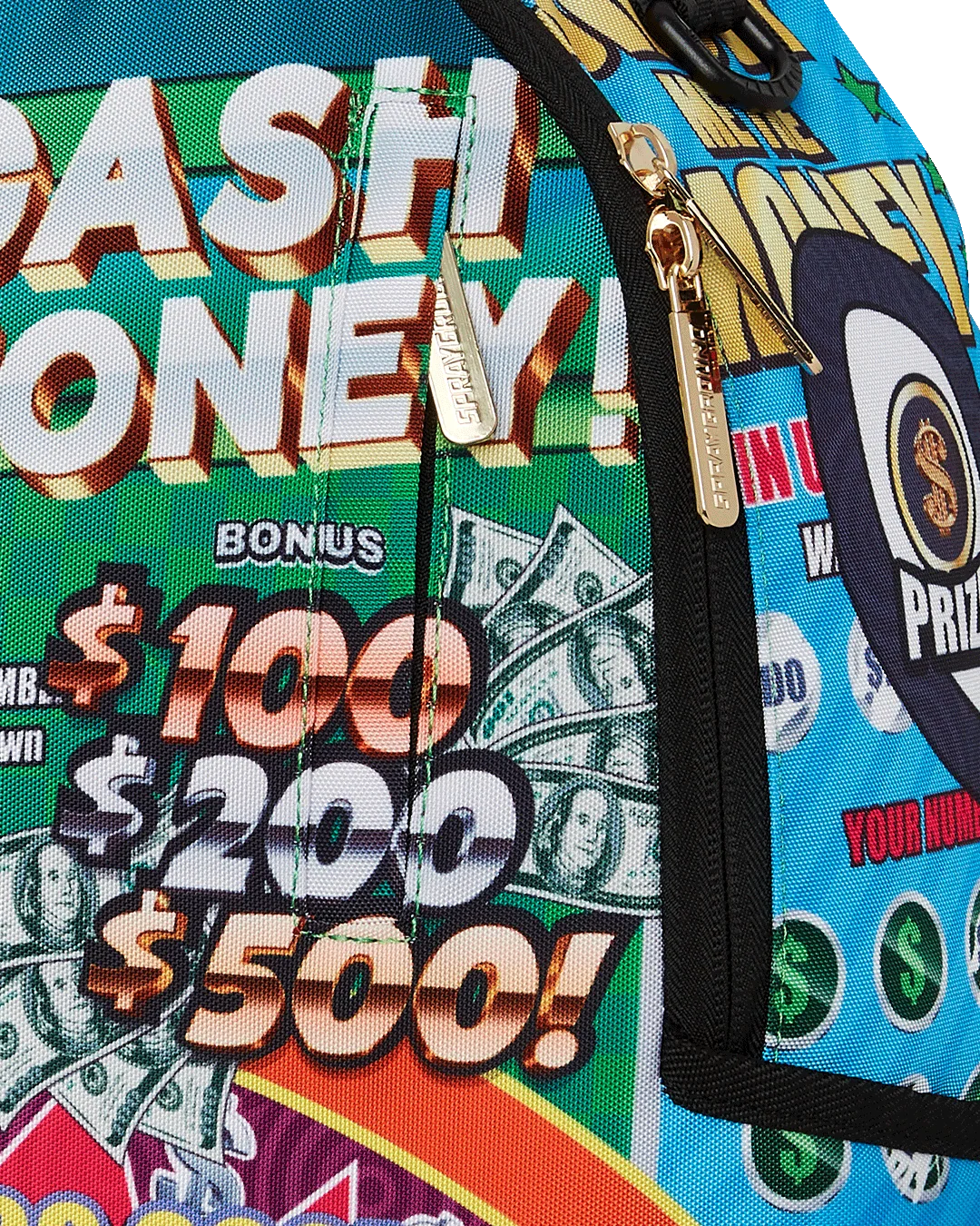 BIG MONEY BIG MONEY BACKPACK (COMES WITH SCRATCH OFF PLAYING CARD)
