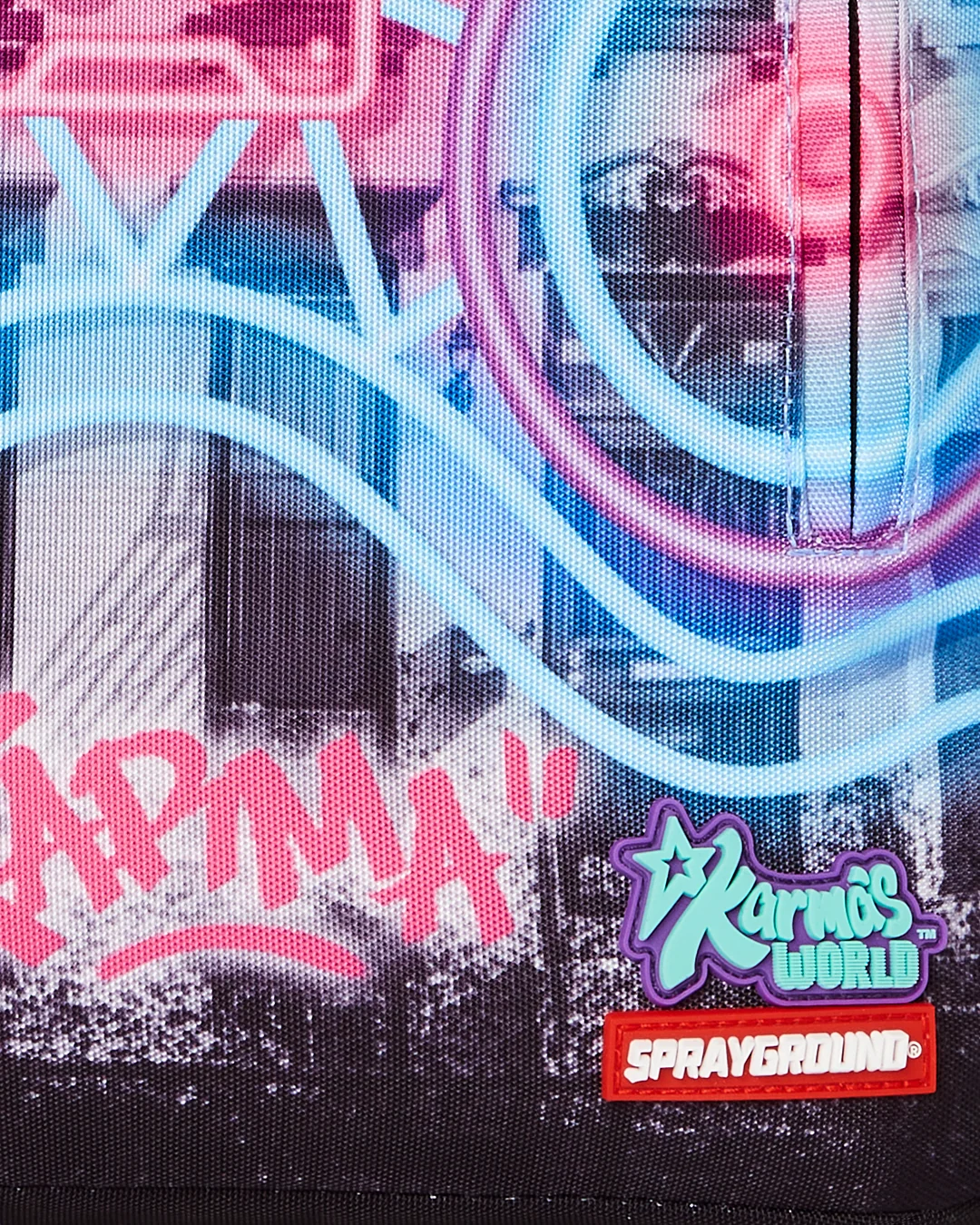 KARMA'S WORLD TURN UP THE VOLUME BACKPACK