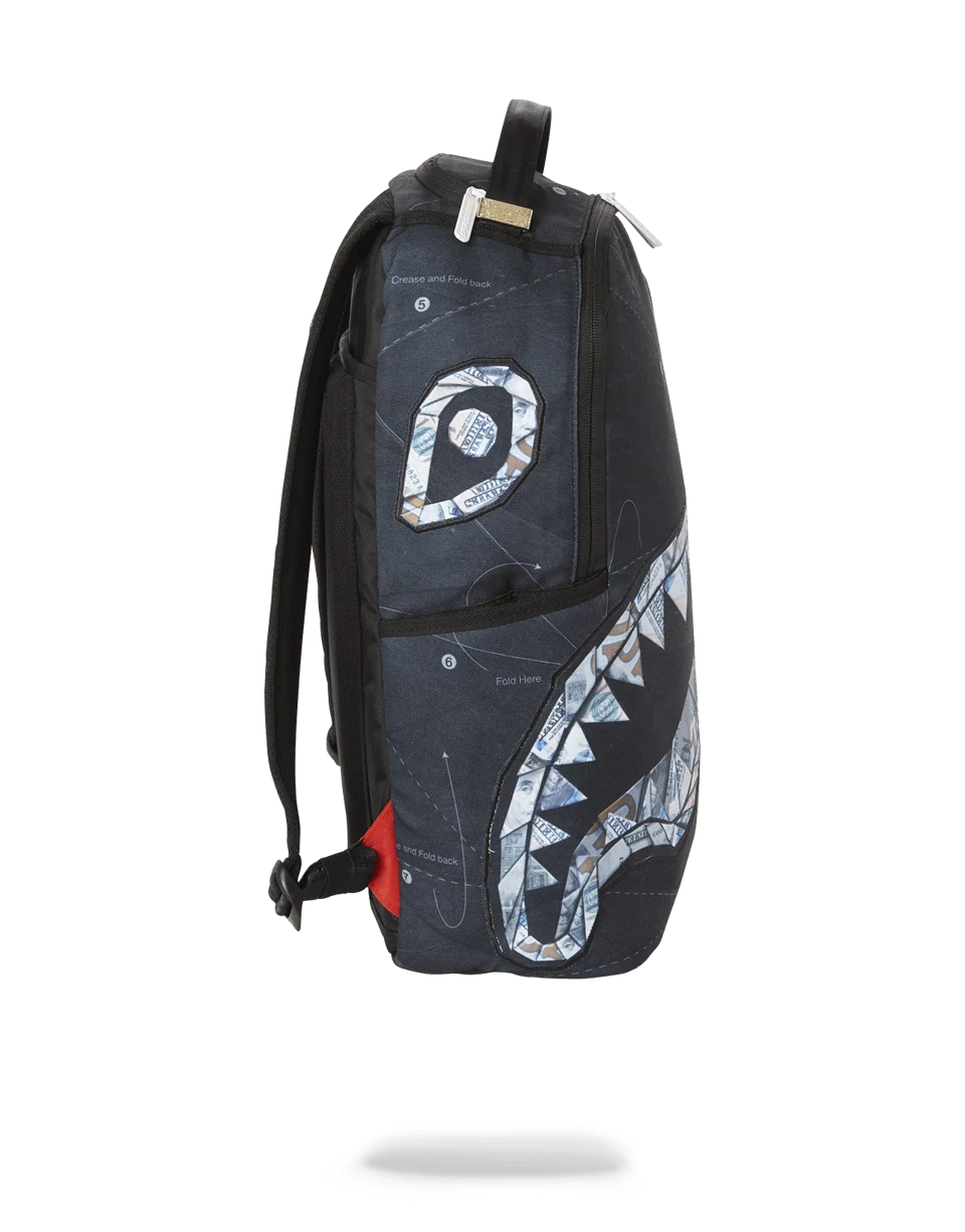 ORIGAMI SHARK BACKPACK (ONE OF ONE)