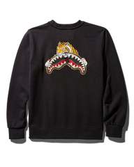 YOUTH TIGER BLACK CREW