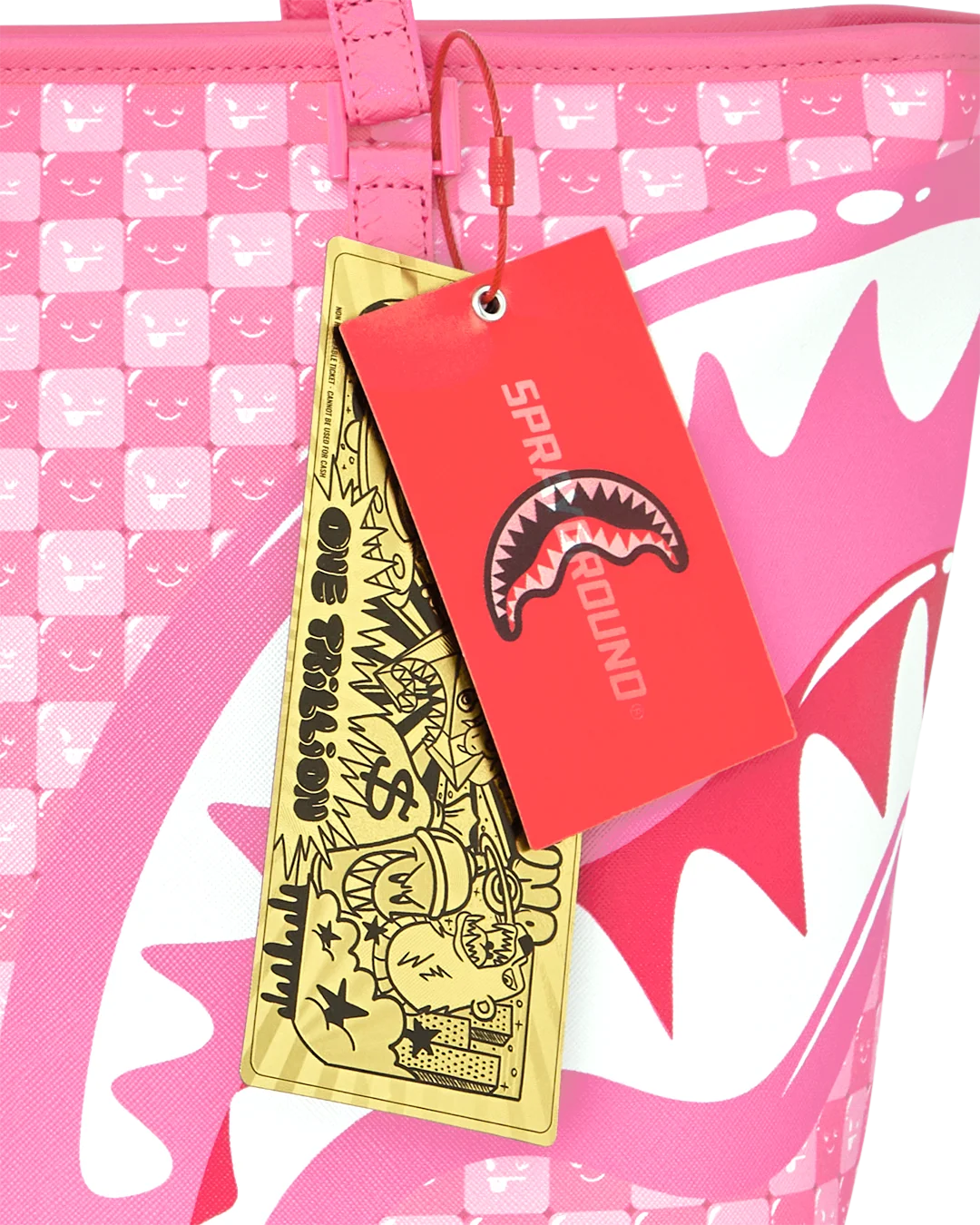 SHINOBI SHARKS IN PARIS (PINK) TOTE