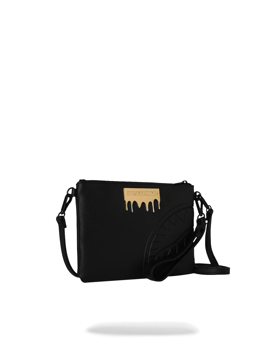GOLD BRICK DRIP CROSSOVER CLUTCH