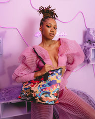 SLICED AND DICED CAMO TOTE
