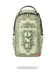 IN GOD WE TRUST GREEN BACKPACK (ONE OF ONE)