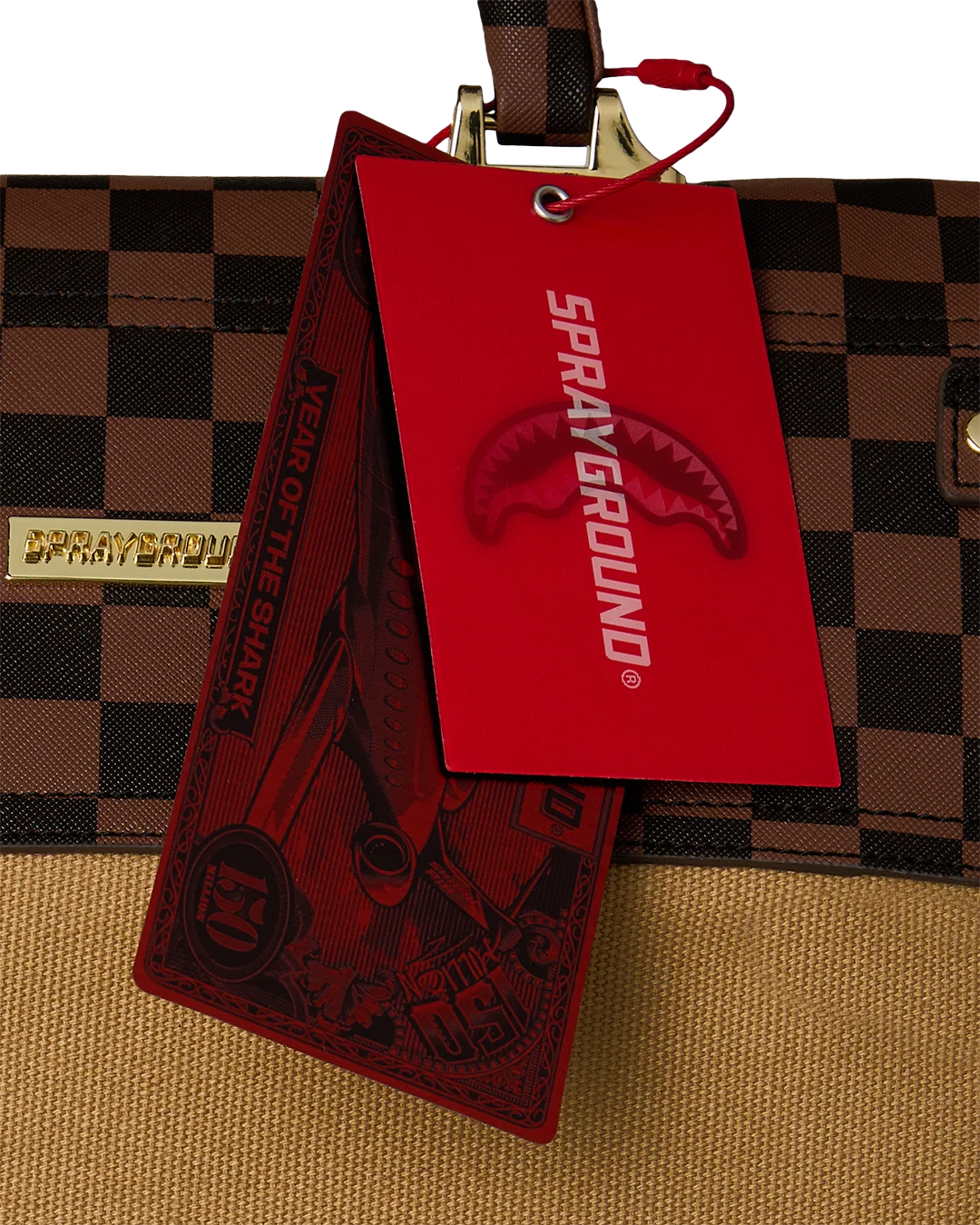 FIRST BANK OF SPRAYGROUND MONEY BAG
