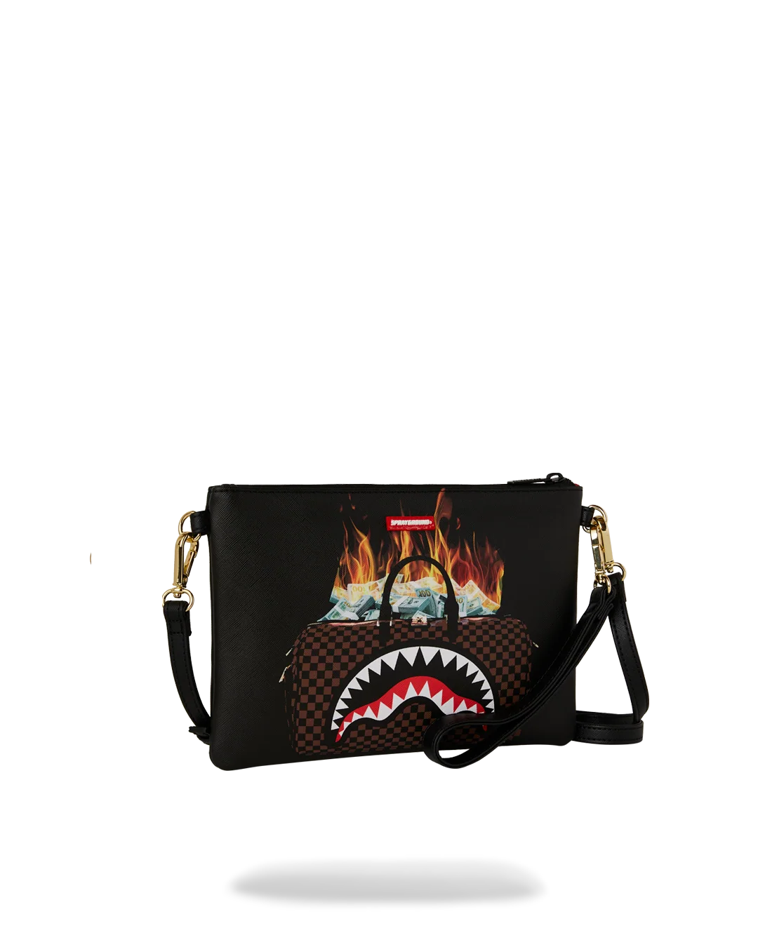 MONEY BAG DOUBLE TAKE CROSSOVER CLUTCH