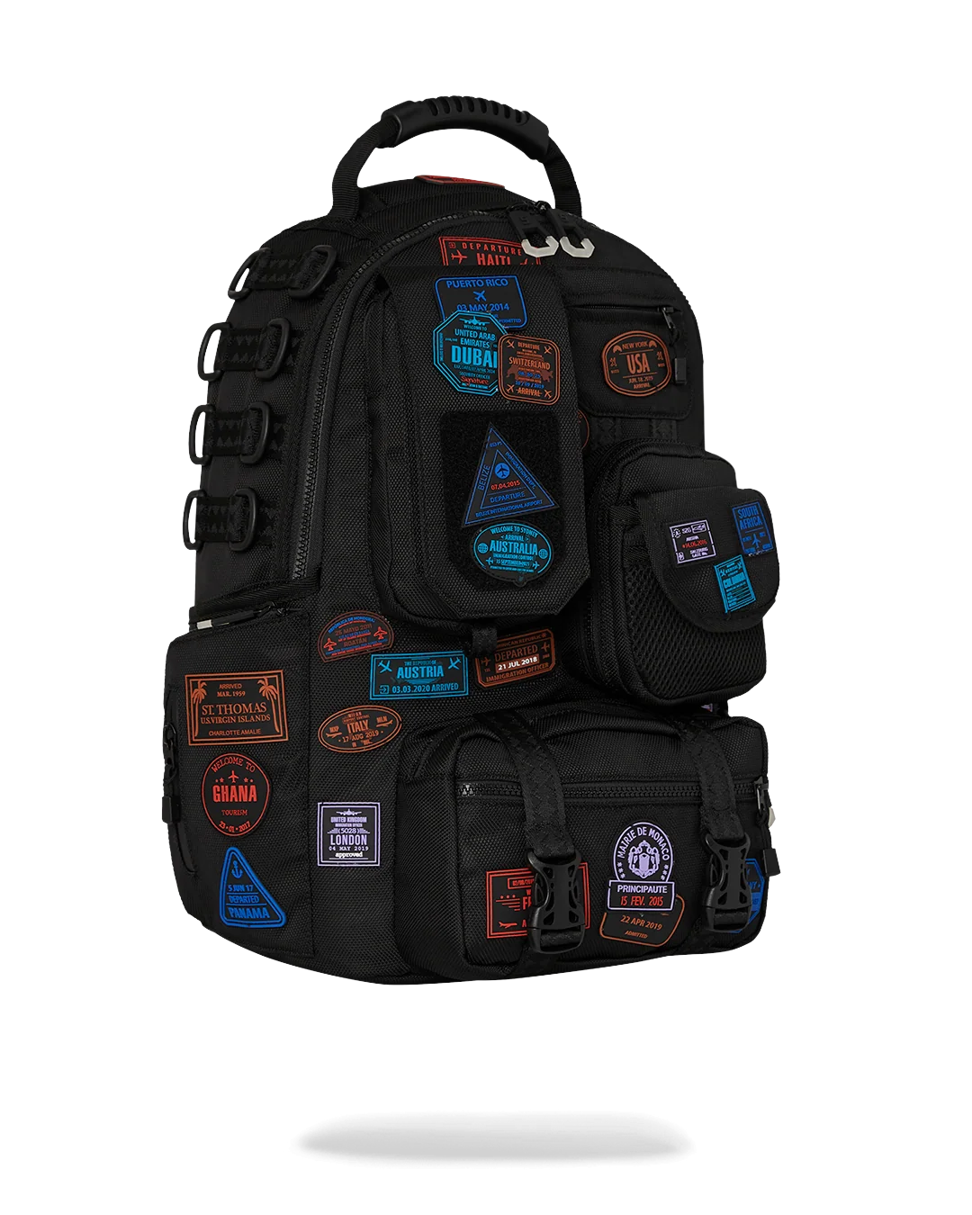 JAMES FIRST CLASS I GOT THESE STAMPS BACKPACK