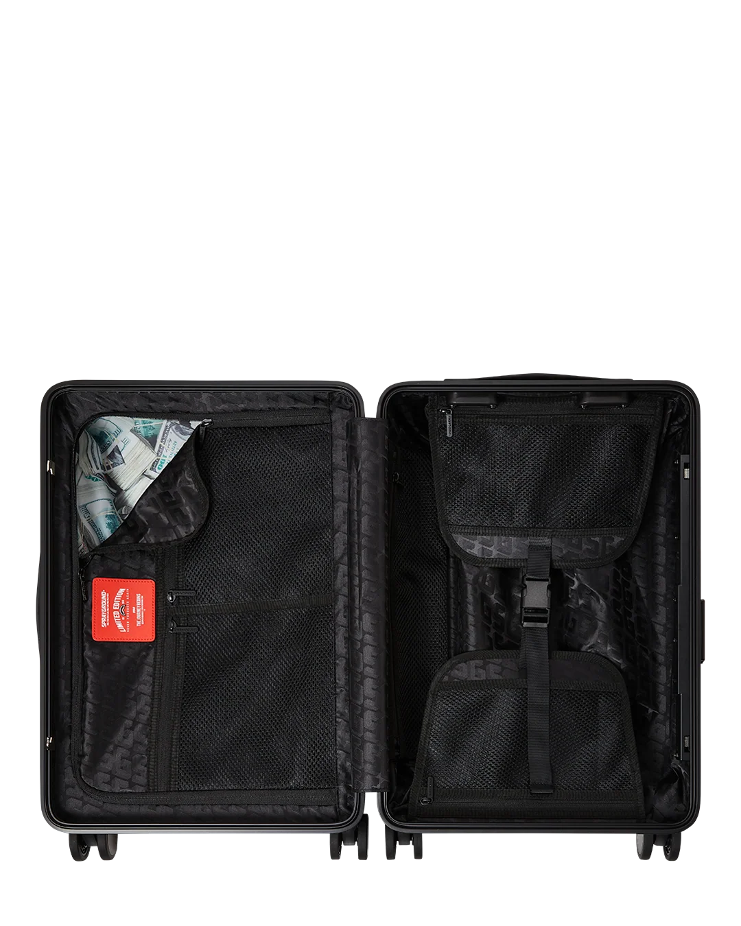 BILLIONS IN THE BANK HARD SHELL CARRY-ON LUGGAGE
